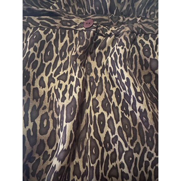 Requirements brown and black leopard print skirt size XL - Picture 5 of 7